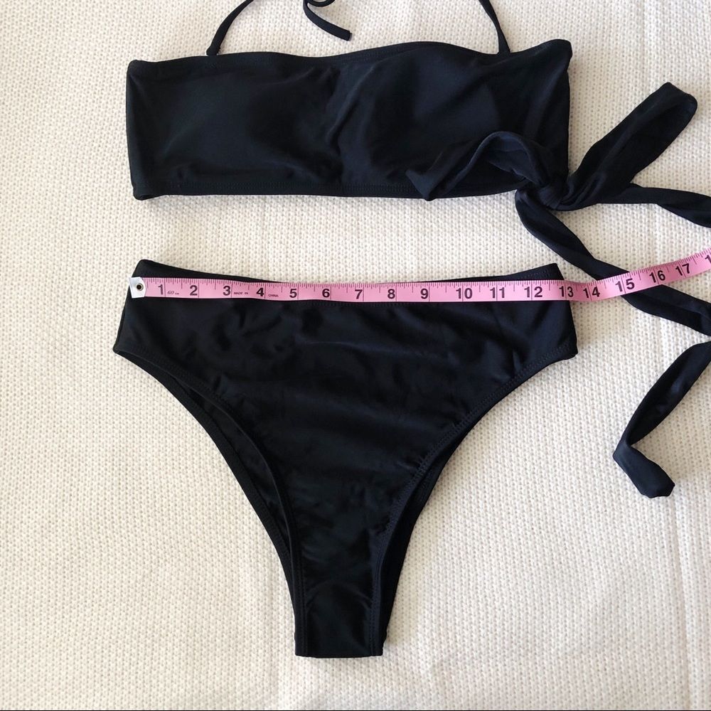 NWOT Black Bikini Size M - Picture 5 of 7